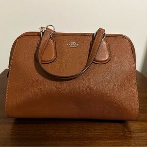 Coach Brown Leather Satchel